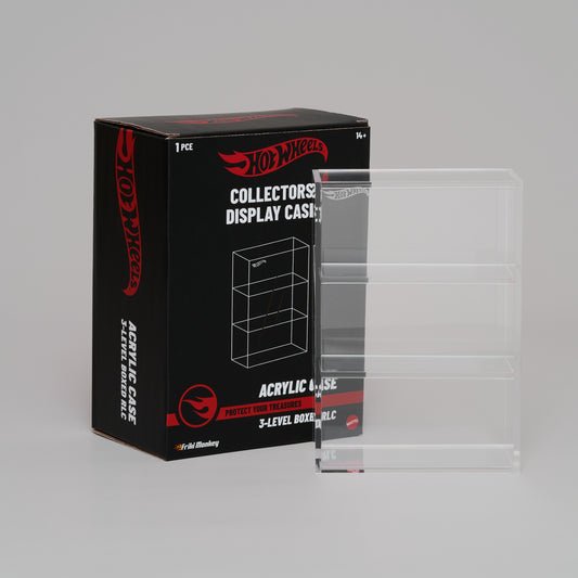 PRE-ORDER: RLC Mattel Creations 3-Tier – Official Hot Wheels™ Acrylic Display Stand