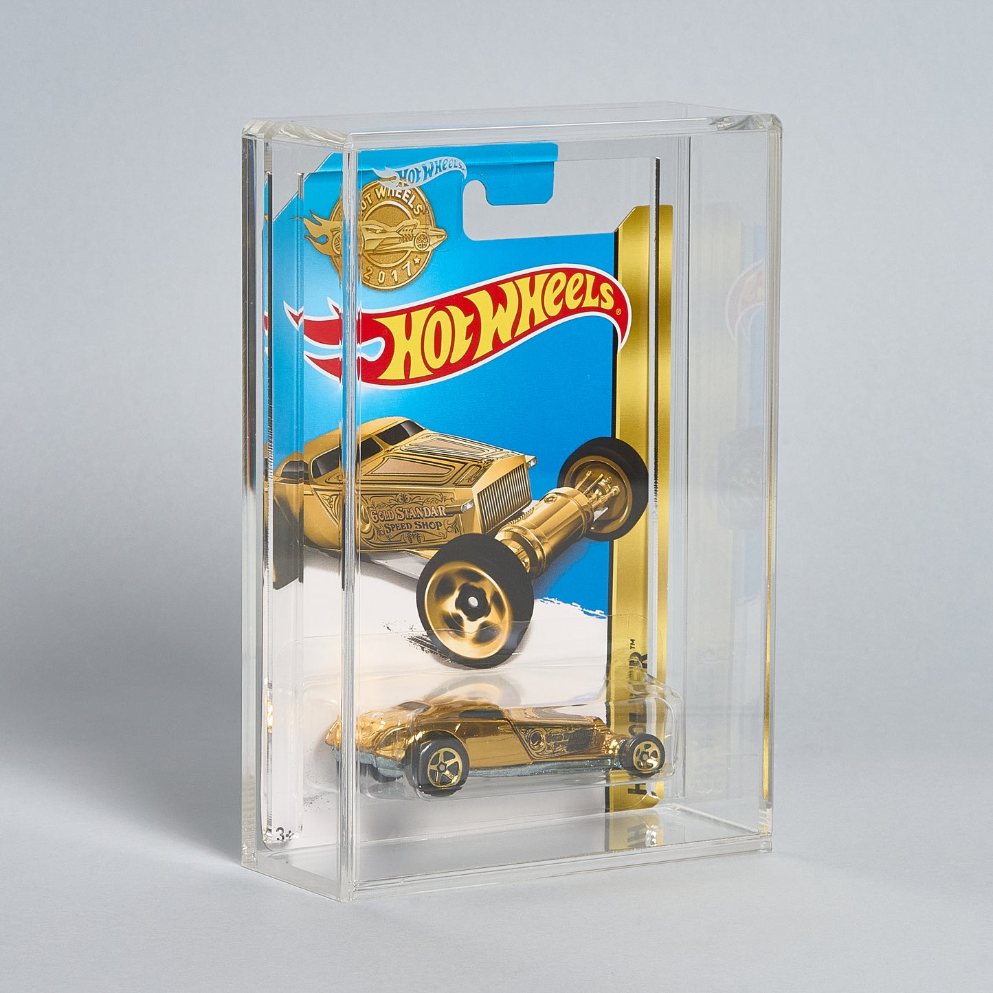 Vitrine Acrylique Hot Wheels™ – Long Card (1:64) – Présentoir Premium pour Collectionneurs
