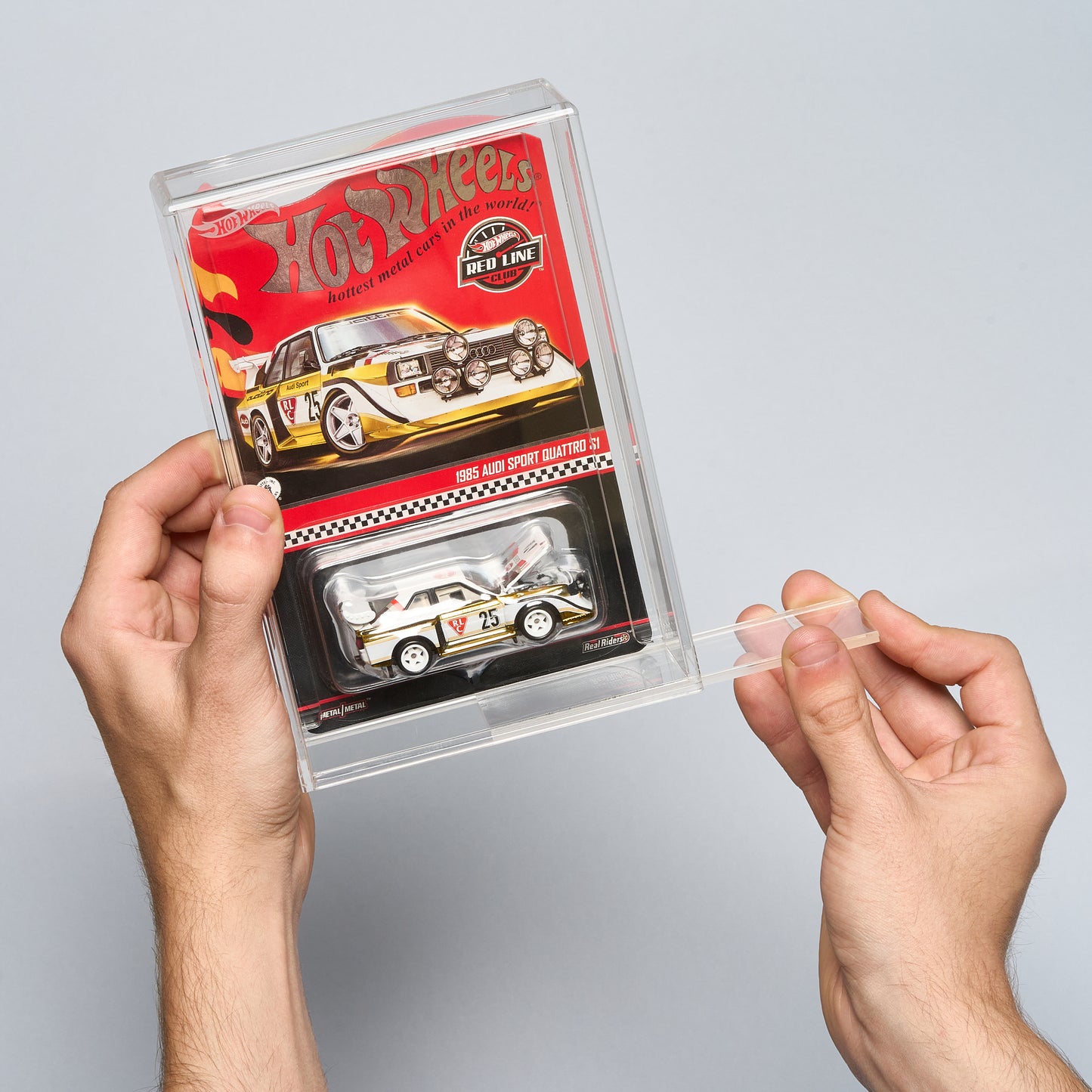 Vitrine Acrylique Hot Wheels™ – Long Card (1:64) – Présentoir Premium pour Collectionneurs