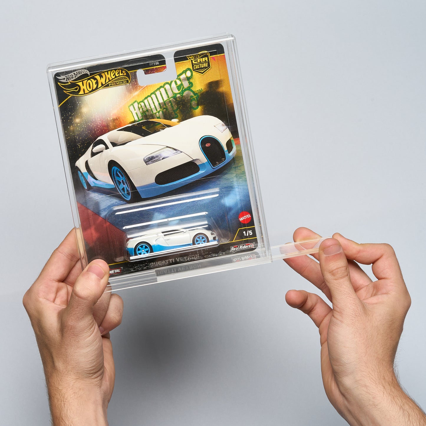 Hot Wheels™ Acrylic Display Case – Premium Card (1:64) – Premium Showcase for Collectors