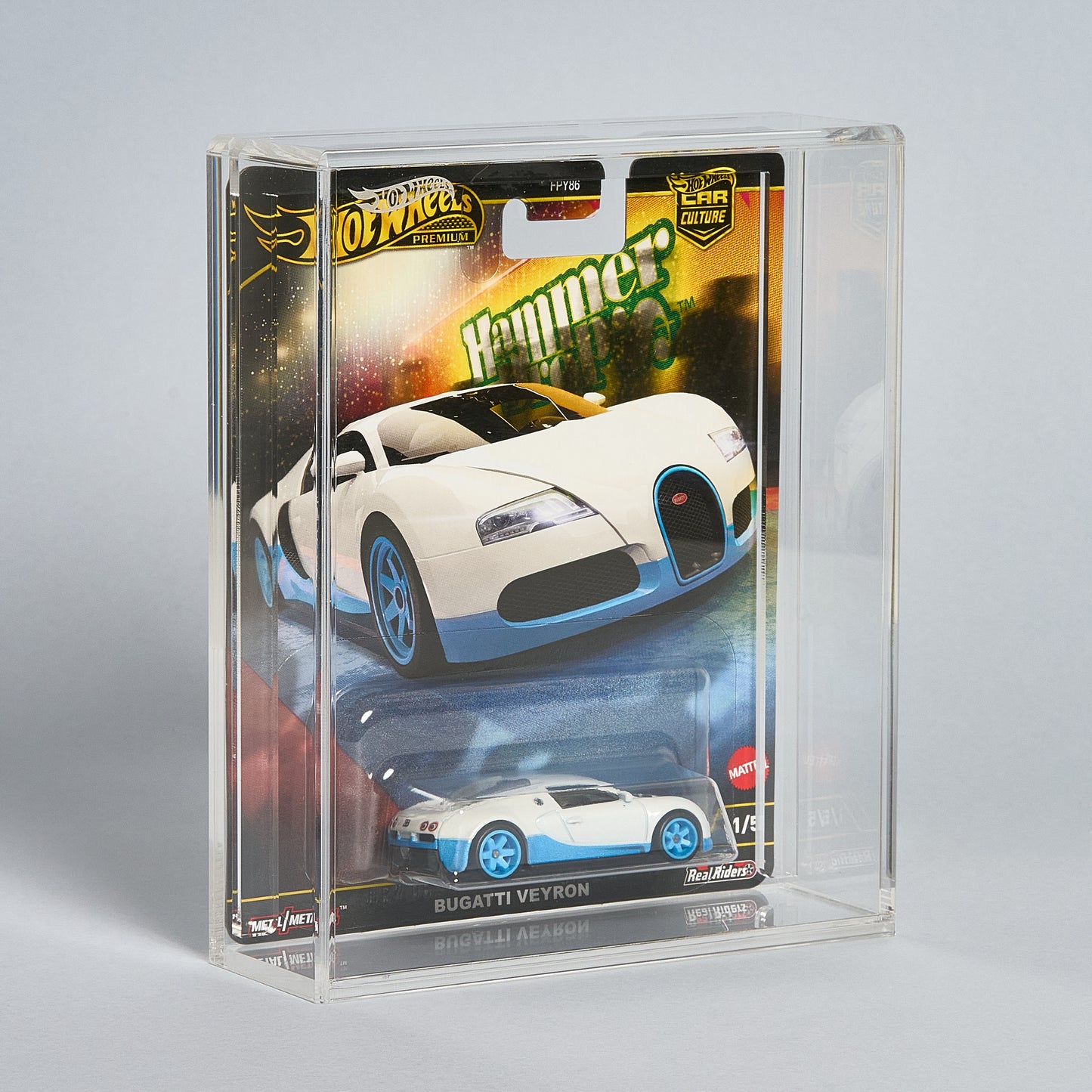 Hot Wheels™ Acrylic Display Case – Premium Card (1:64) – Premium Showcase for Collectors
