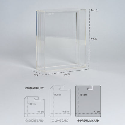 Hot Wheels™ Acrylic Display Case – Premium Card (1:64) – Premium Showcase for Collectors