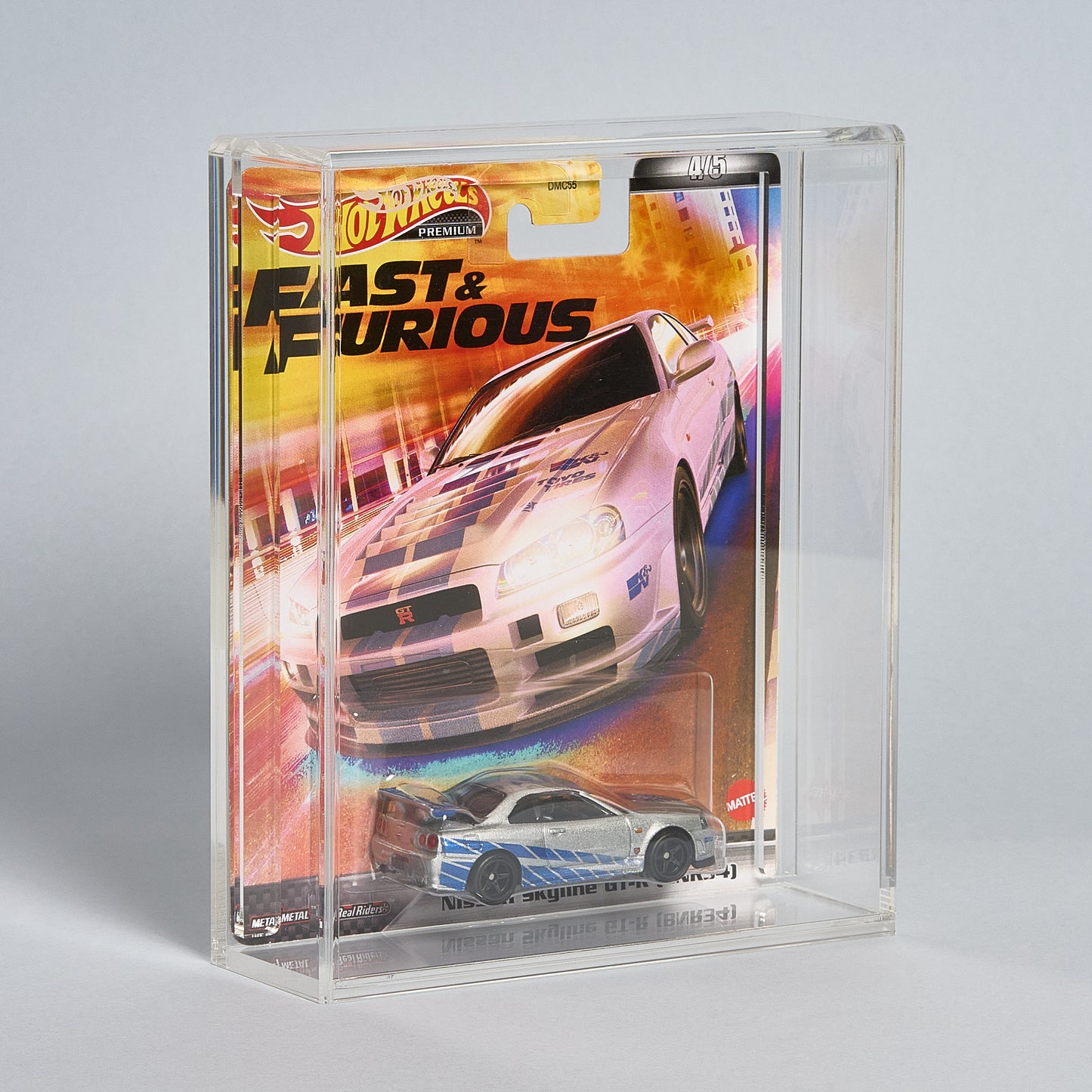 Hot Wheels™ Acrylic Display Case – Premium Card (1:64) – Premium Showcase for Collectors