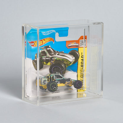 Hot Wheels™ Acrylic Display Case – Short Card (1:64) – Premium Showcase for Collectors