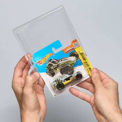 Hot Wheels™ Acrylic Display Case – Short Card (1:64) – Premium Showcase for Collectors