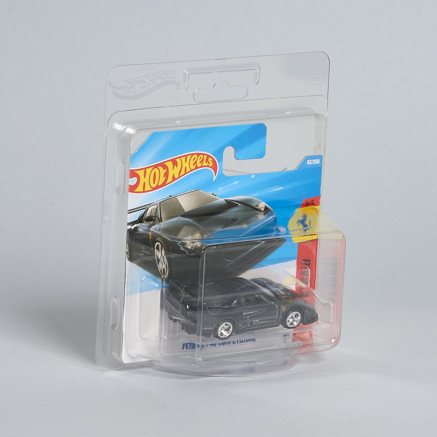 Hot Wheels™ PET Protector – Short Card (1:64) – Premium Clear Display Case – 10 Pack