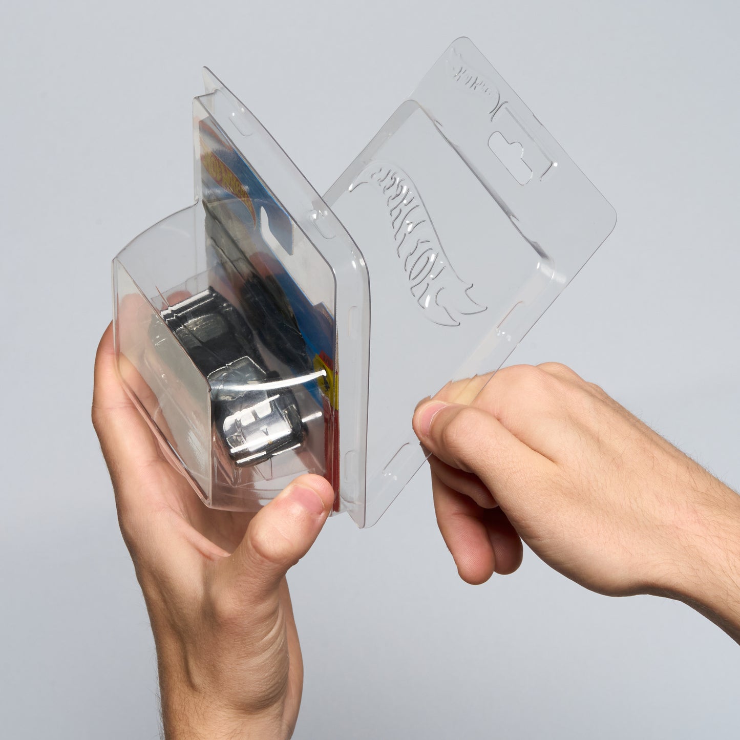 Hot Wheels™ PET Protector – Short Card (1:64) – Premium Clear Display Case – 10 Pack