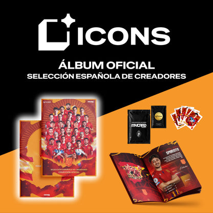 ICONS 2026 - Offizielles Stickeralbum: Selección Española de Creadores