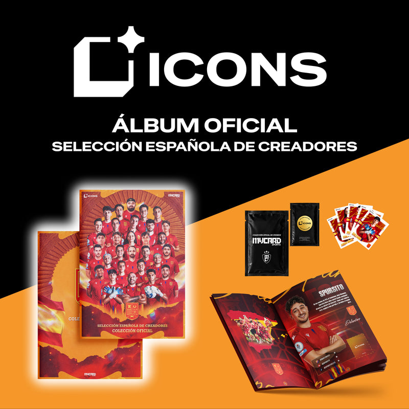 Spanish Creators Team Sticker Album