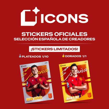 ICONS 2026 - Offizielles Stickeralbum: Selección Española de Creadores
