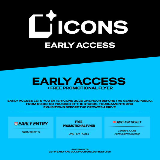ICONS 2026 - Early Access + Promotional Flyer