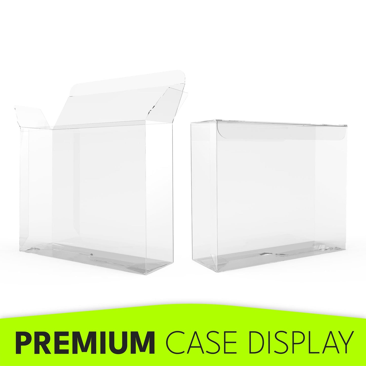 Lego Display Case: 14.4x4.7x12.4 cm Compact PET Protector – Perfect for Smaller Lego Sets