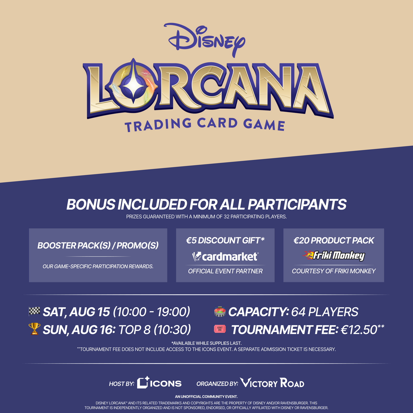 ICONS 2026 - Torneos de TCG