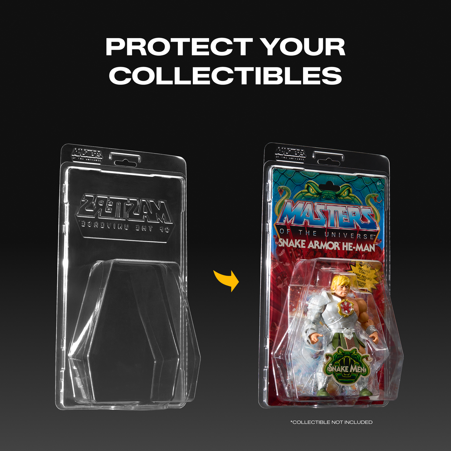 PRE-ORDER: Origins Figure PET Protectors (Pack of 6) – Official Masters of the Universe™