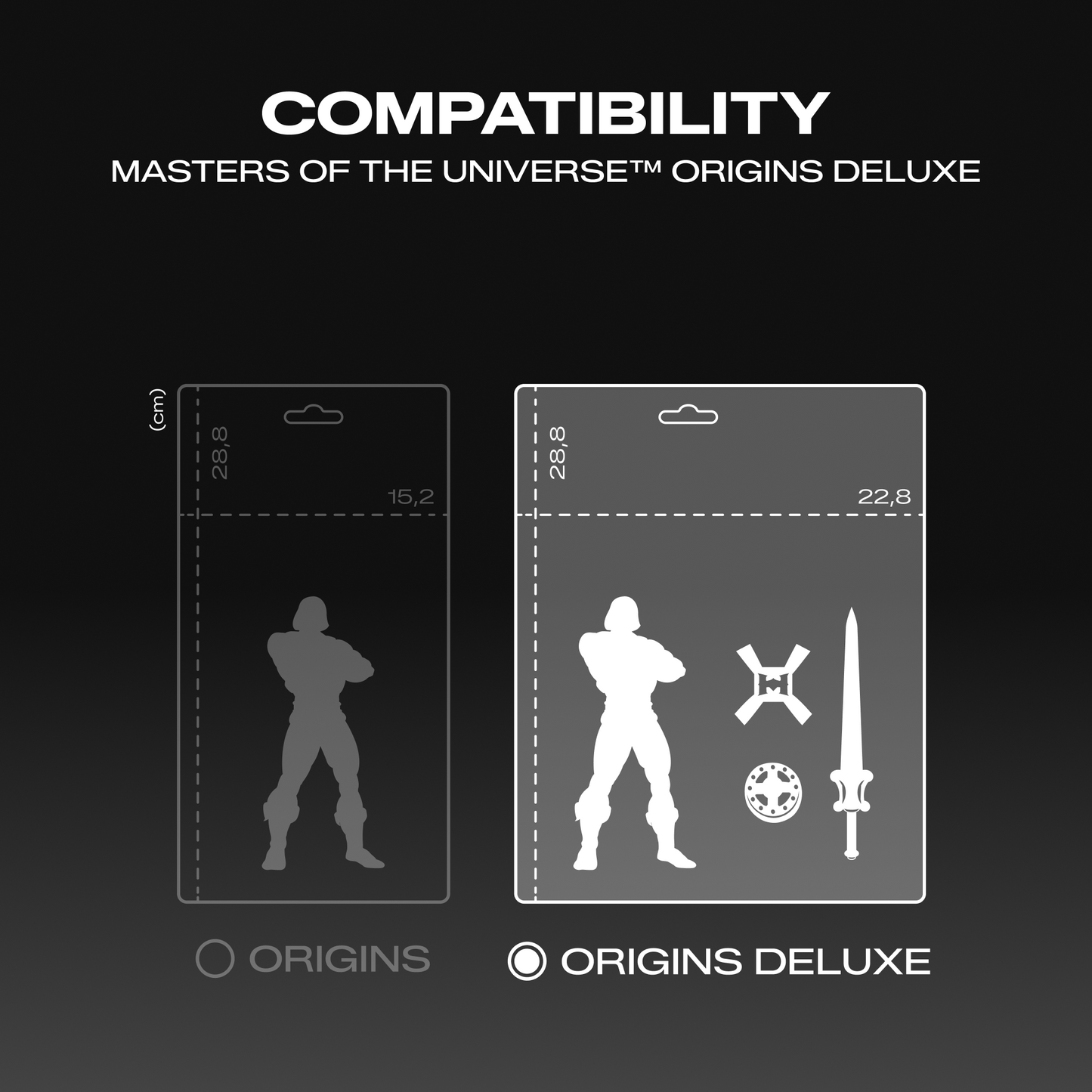 PRE-ORDER: Origins Deluxe Figure PET Protectors (Pack of 6) – Official Masters of the Universe™