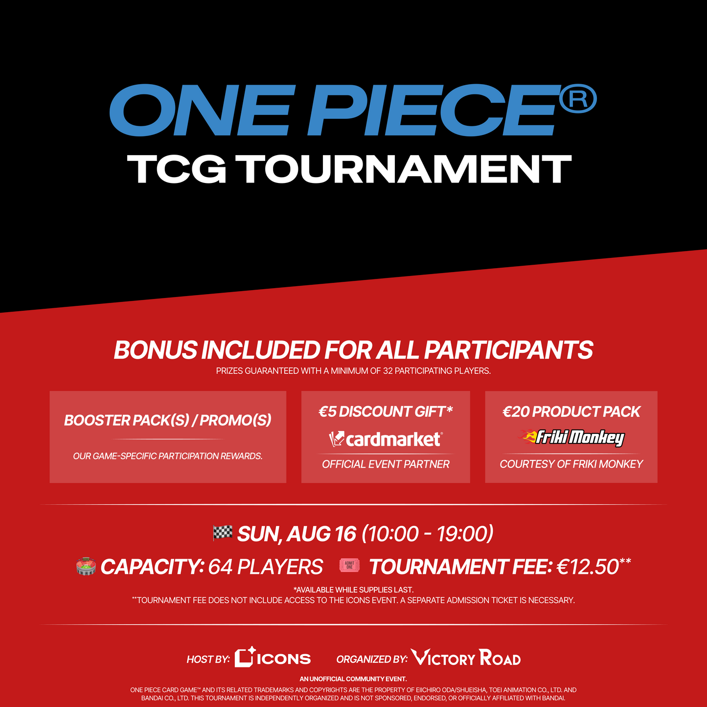 ICONS 2026 - Torneos de TCG