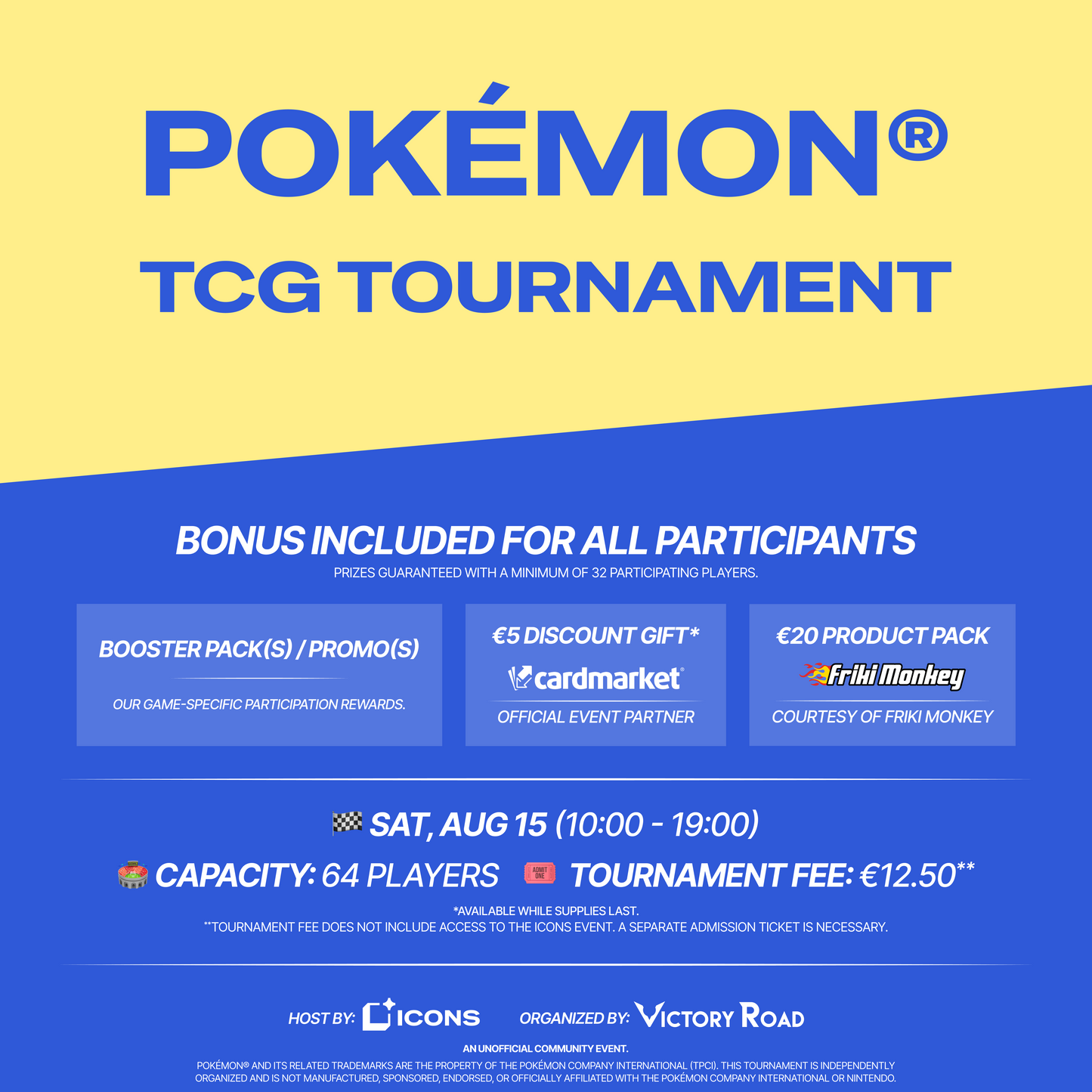 ICONS 2026 - Torneos de TCG