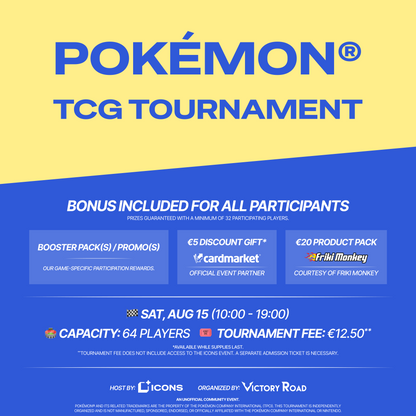 ICONS 2026 - Torneos de TCG