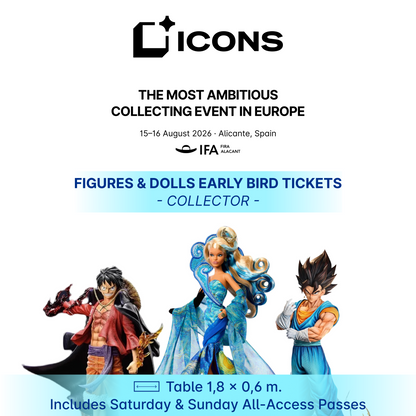 ICONS 2026 - Vendor Registration (Diecast / Figures - Dolls / Manga - Comics)