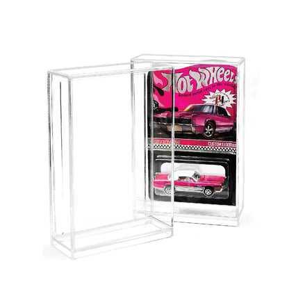 Acrilic Box Protector  Compatible with Short Card - 111x111x39mm for Hot Wheels - The Ultimate Protection for Your Best Collectibles