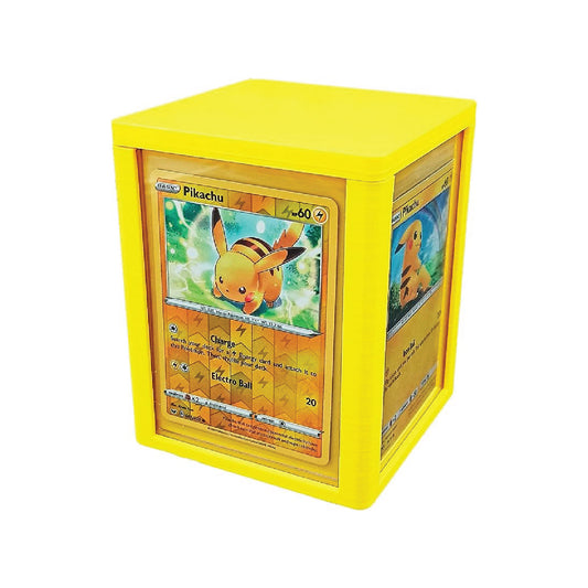 Caja de almacenamiento para cartas universales impresa en 3D (1 Unidad) - 76x 102 mm para cartas de Pokémon, Magic The Gathering y Yugi-Oh - La protección definitiva para tus mejores coleccionables
