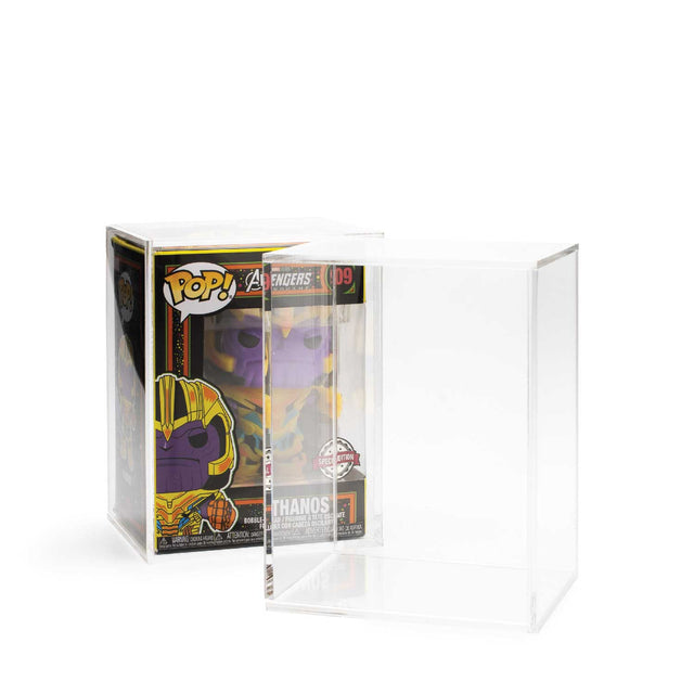 Acrylic Display Case for Funko Pop – Premium Funko Pop Protector (11.8 x 9.3 x 16.3 cm)