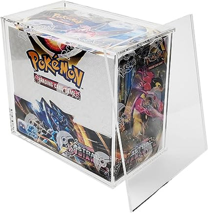 Protector de Caja Display Acrilico - 167x190x91mm para Pokémon - La Protección Definitiva para Tus Mejores Coleccionables
