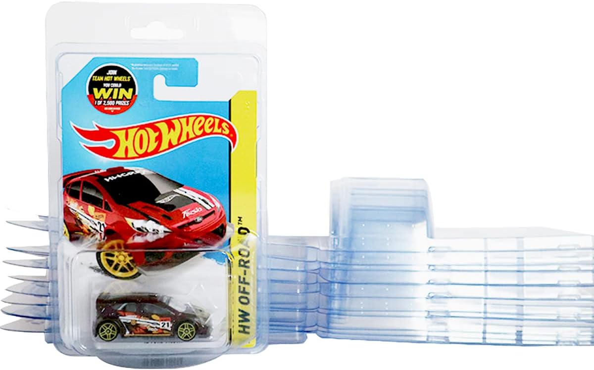 Protector Case Compatible with Long Card - 108x165x43mm for Hot Wheels - The Ultimate Protection for Your Best Collectibles - Friki Monkey