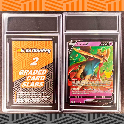 Graded Card Slab - 64x90mm for Pokémon, Magic The Gathering and Yugi-Oh cards - The Ultimate Protection for Your Best Collectibles