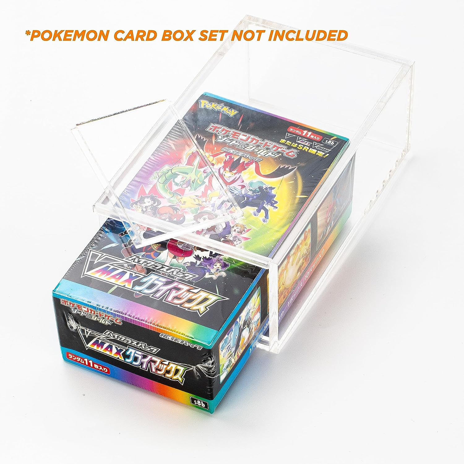 ETB Acrilic Box Protector - 125x136x77mm for Pokemon - The Ultimate  Protection for Your Best Collectibles