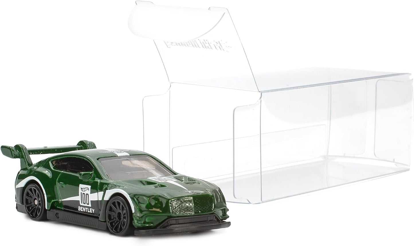 Clear Protector Box Compatible with Hot Wheels - 30x90x30mm for Hot Wheels - The Ultimate Protection for Your Best Collectibles - Friki Monkey