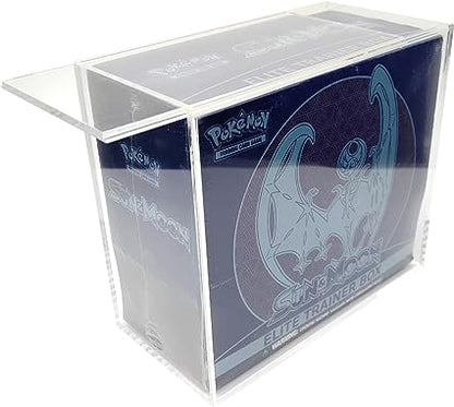 ETB Acrilic Box Protector - 125x136x77mm for Pokemon - The Ultimate Protection for Your Best Collectibles