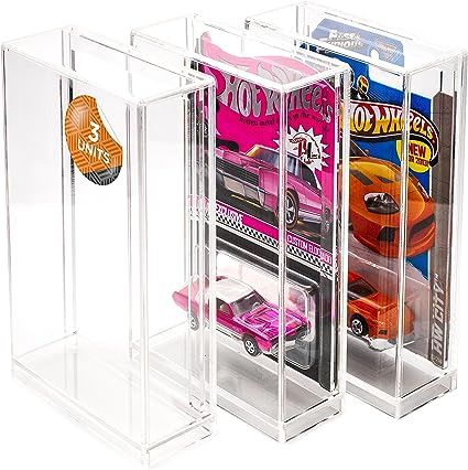 Acrilic Box Protector Compatible with Long Card- 111x167x39mm for Hot Wheels - The Ultimate Protection for Your Best Collectibles - Friki Monkey